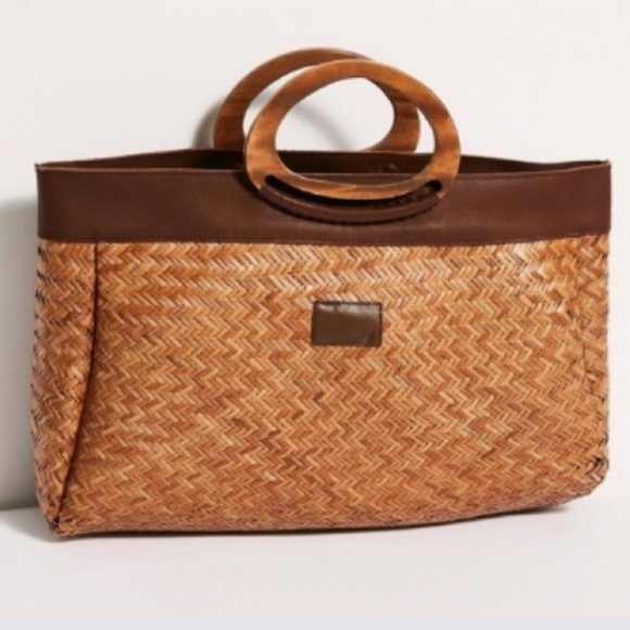 Free People Brixton Modesto Straw Bag - Picture 3 of 7